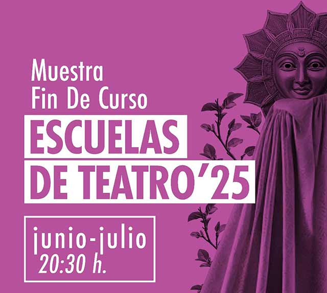 Teatro: Muestra de escuelas de teatro en La Fundición Sevilla 1 Del miércoles 4 de junio al miércoles 2 de julio de 2025 en la sala La Fundición de Sevilla la tercera edición de la Muestra fin de curso de escuelas de teatro.