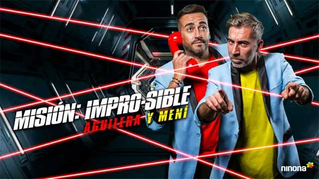 Humor: Misión: impro-sible en el Cartuja Center de Sevilla 1 El sábado 18 y el domingo 19 de abril de 2026 en el Cartuja Center CITE de Sevilla habrá representaciones del espectáculo Misión: impro-sible de Aguilera y Meni.