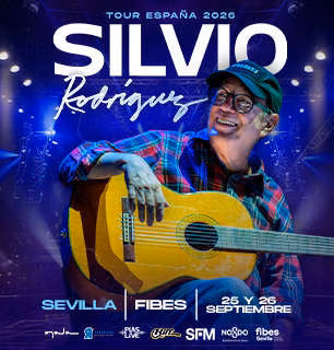 Todo sobre el doble concierto de Silvio Rodríguez en Fibes 3 El incalculable valor de la trova cubana regresa a la capital hispalense el próximo otoño, cuando el auditorio de Fibes acoja el esperado concierto doble de Silvio Rodríguez los días 25 y 26 de septiembre de 2026.